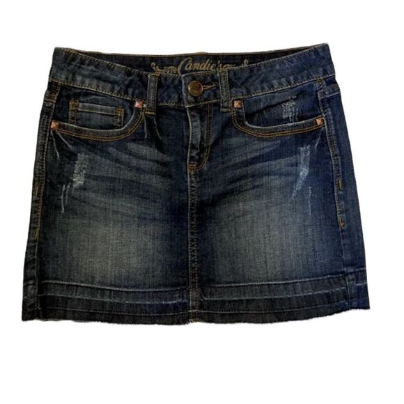 Vintage Y2k jean skirt Size 1 - Picture 1 of 4